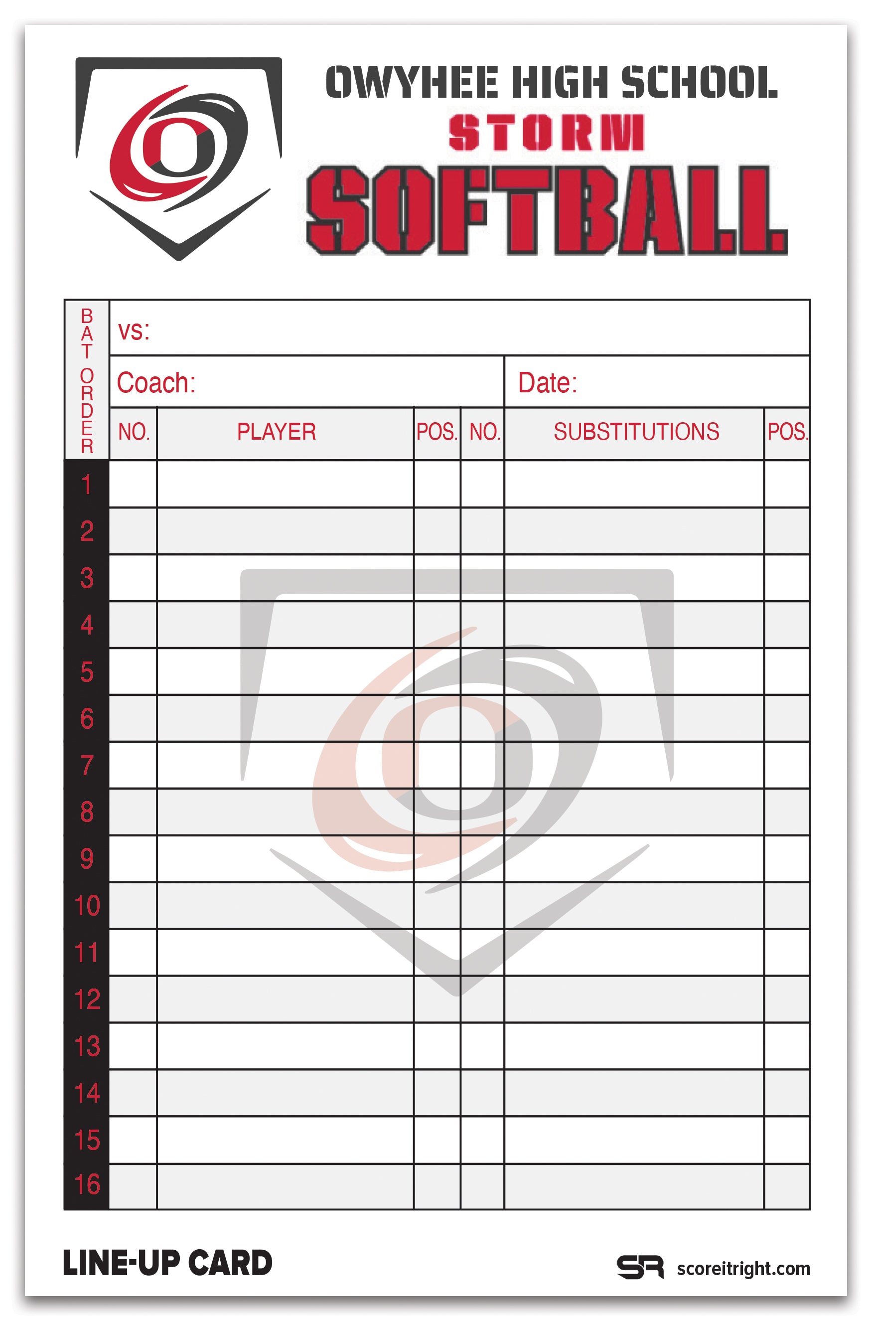 custom Lineup-cards
every sheet customizable
goldenrod finish
cardstock finish
lineup-cards