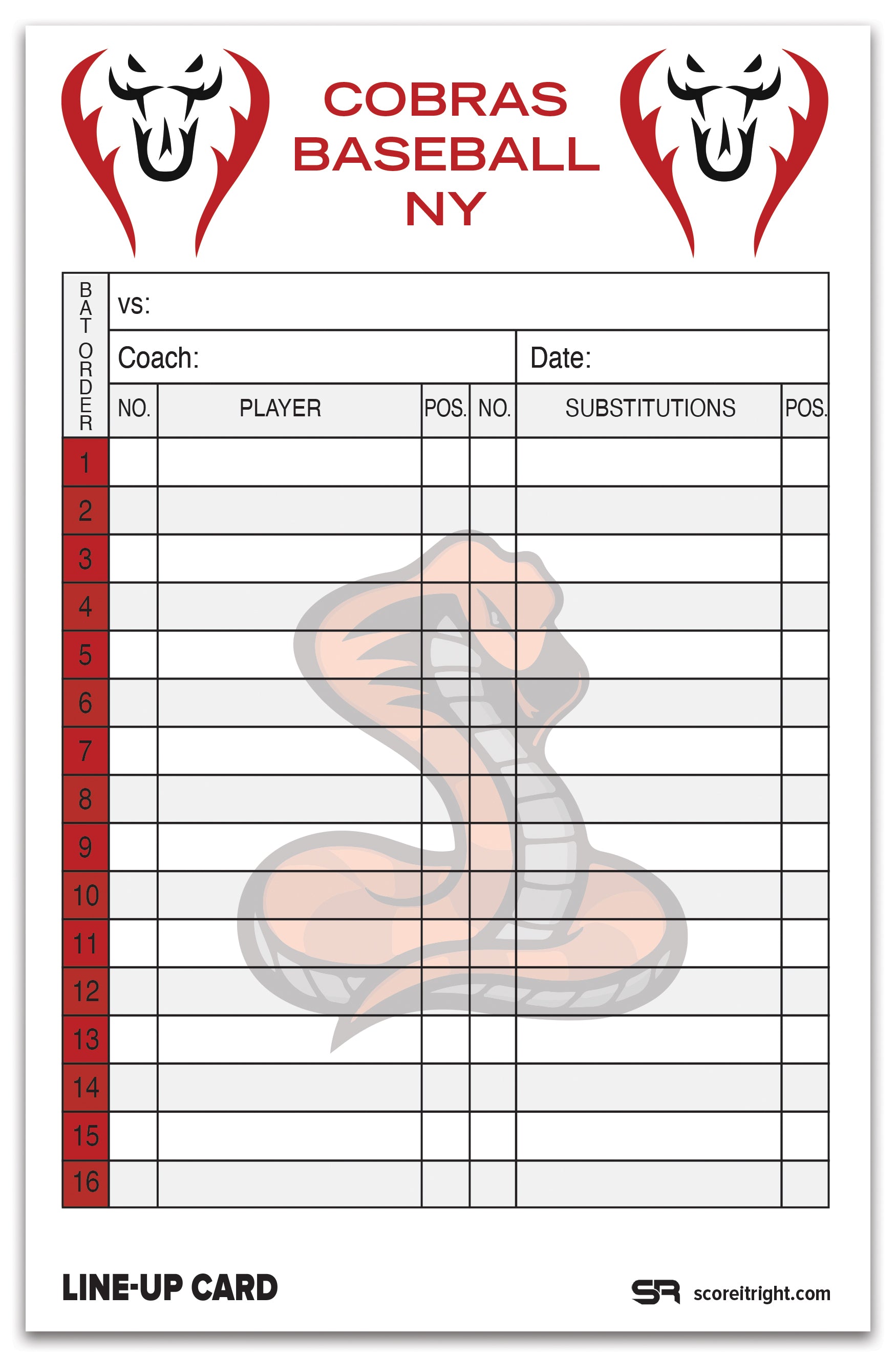 custom Lineup-cards
every sheet customizable
goldenrod finish
cardstock finish
lineup-cards