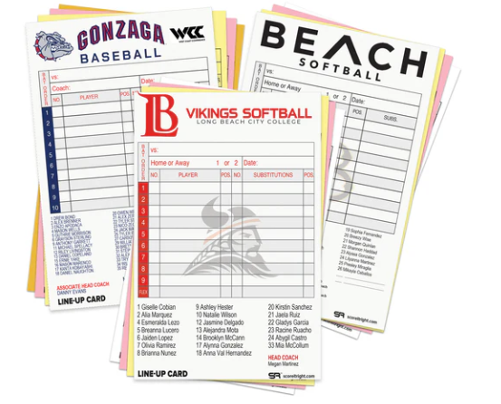 Custom Lineup-Cards