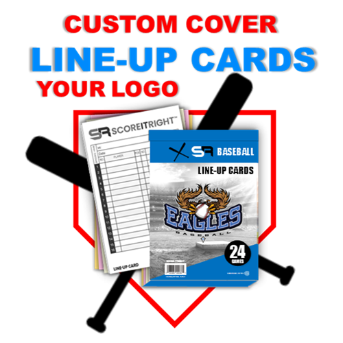 Custom Book Wrap Around Line up Cards (24 Game) – Score It Right