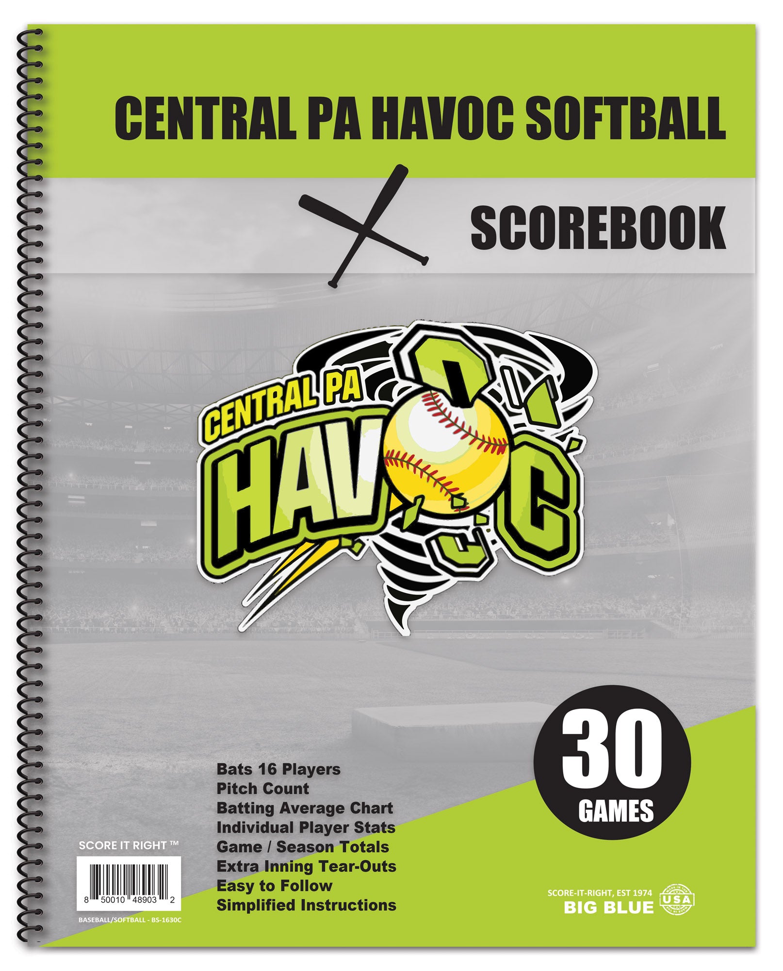 Custom Baseball / Softball "BIG BLUE"