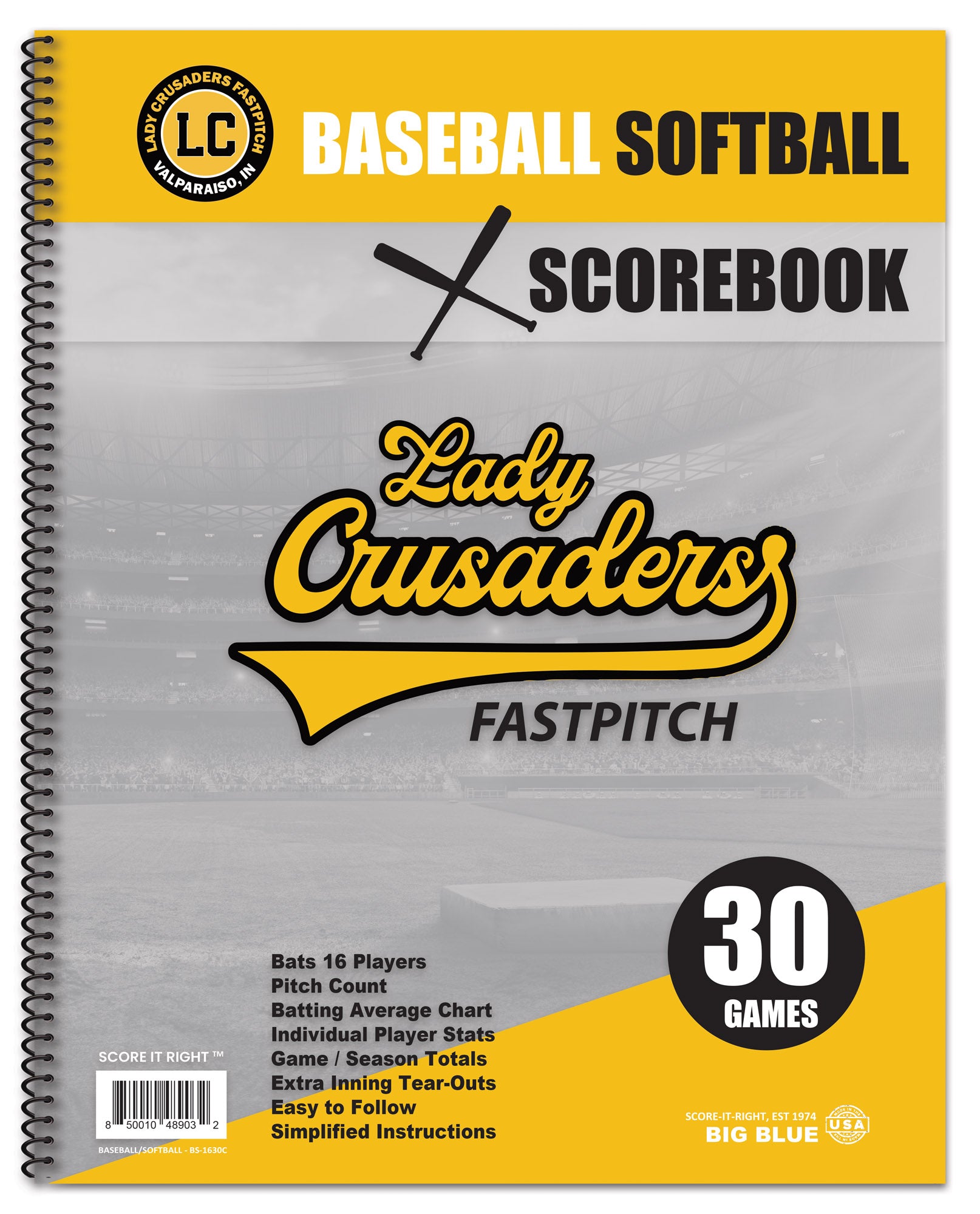 Custom Baseball / Softball "BIG BLUE"