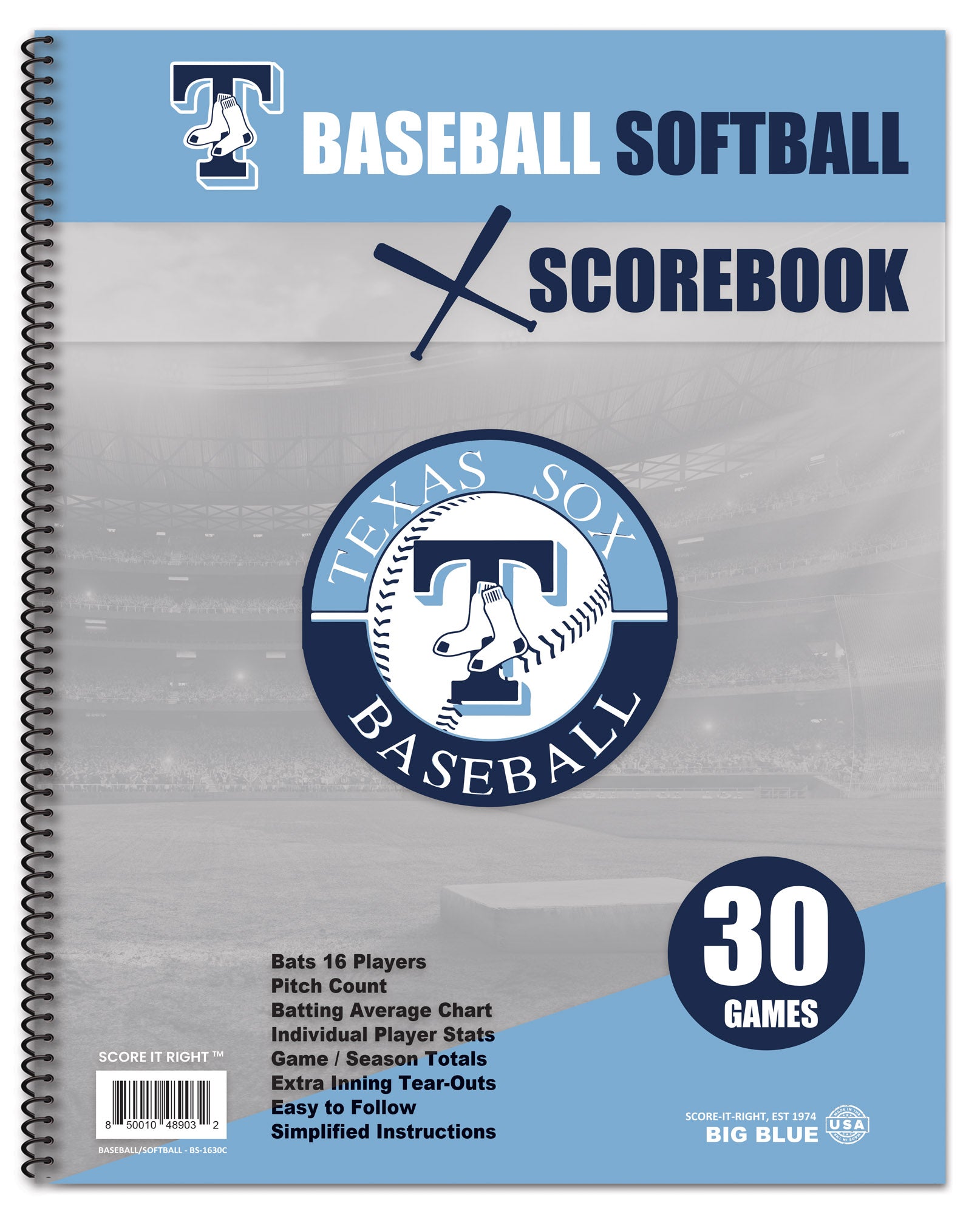 Custom Baseball / Softball "BIG BLUE"