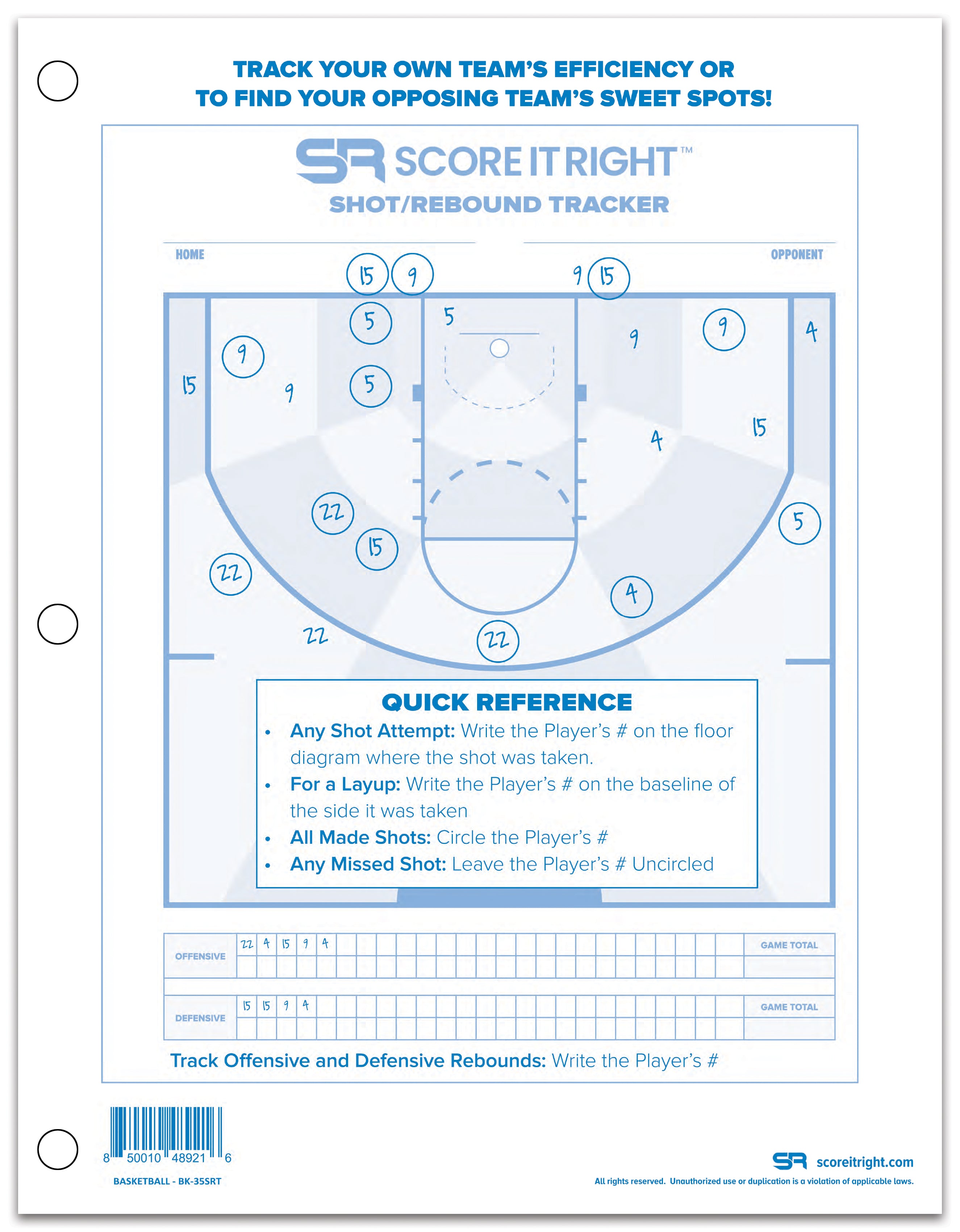 Shot / Rebound Tracker