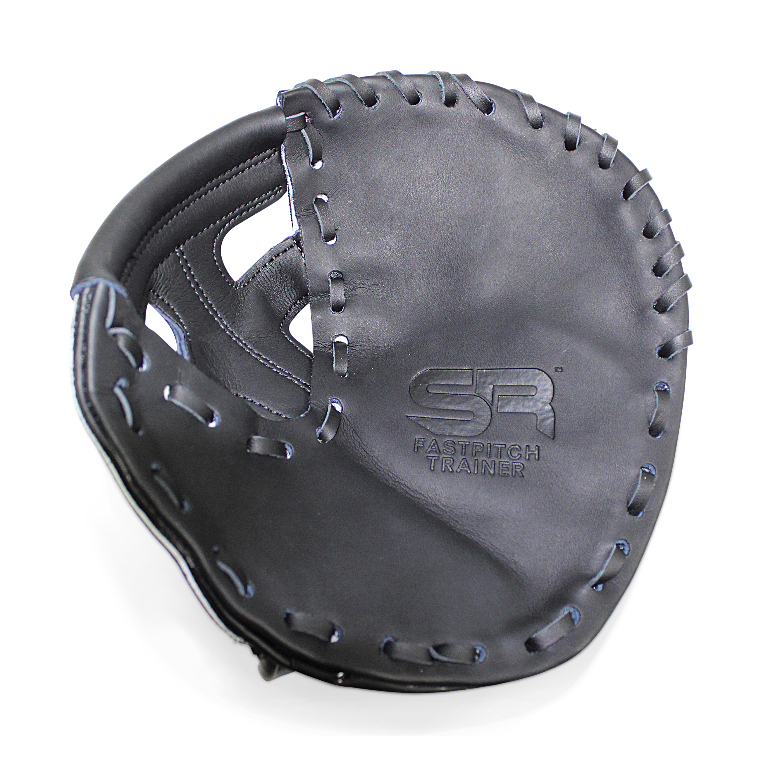 inside of training glove for baseball and softball 